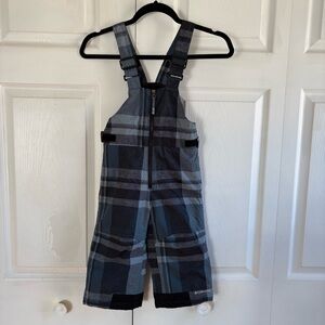 Columbia Overalls Girls Boys 3T Blue Bib Snow Pants Omni Tech Waterproof Ski